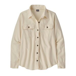 Patagonia Cream Cotton Button-Up Shirt